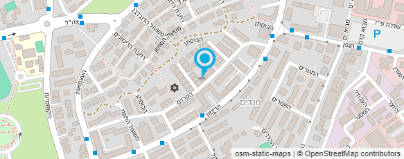 מפת הגעה אל ליז בכר אדריכלות ועיצוב פנים