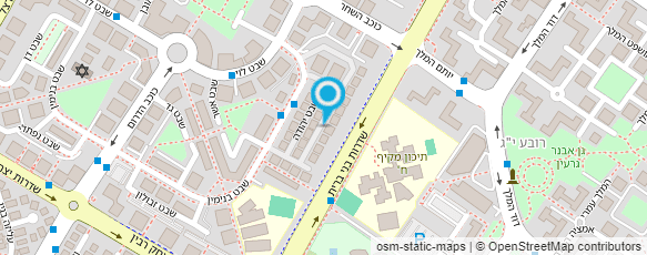 מפת הגעה אל עזריאל מיכאל