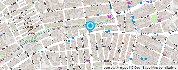 מפת הגעה אל אופנת בלוז