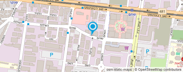 מפת הגעה אל בגנו נחום