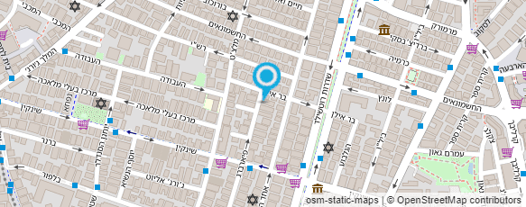 מפת הגעה אל רוזנברג דוד