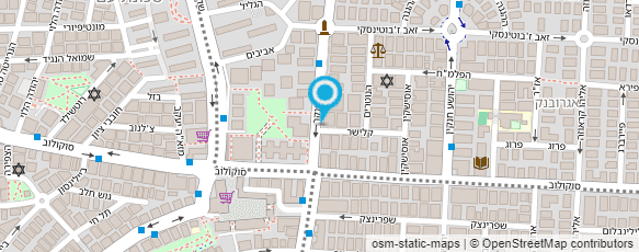 מפת הגעה אל הפינה של ניצה מפת הגעה אל הפינה של ניצה