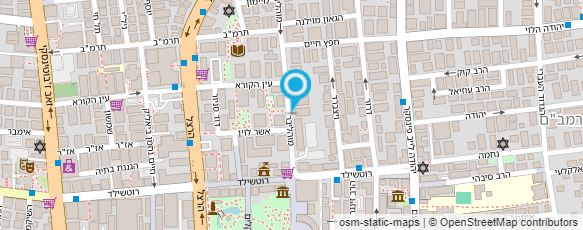 מפת הגעה אל קהילת אוהל אברהם ושרה מסורתי שיוויוני