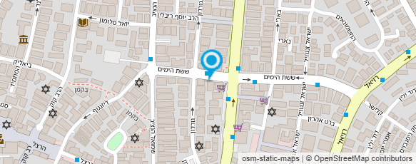 מפת הגעה אל אלון נעמה - רפואה משלימה