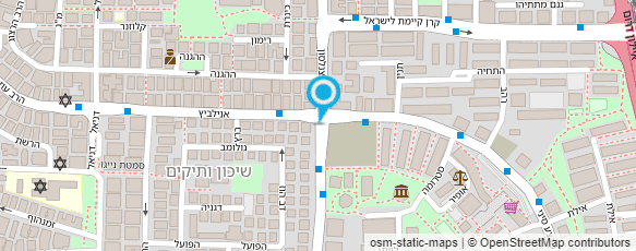 מפת הגעה אל קיוסק הצומת