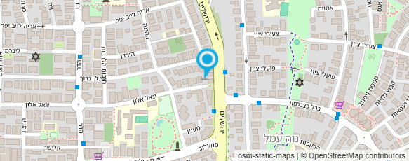 מפת הגעה אל גל-קורל יבוא שיווק וביצוע בע"מ