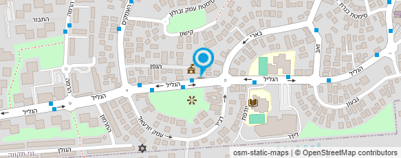 מפת הגעה אל מועצה מקומית גני תקוה