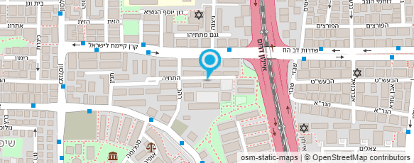 מפת הגעה אל מכולת יצחק