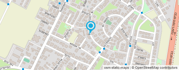 מפת הגעה אל הוסטל לנפגעי נפש