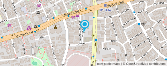 מפת הגעה אל חן בנימין