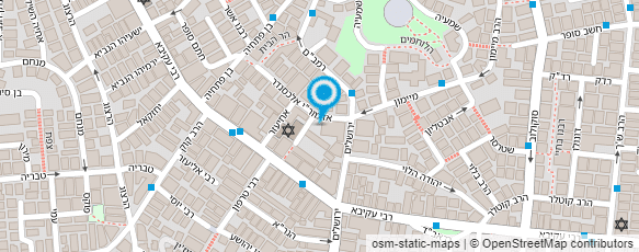 מפת הגעה אל חוג חתם סופר "מחנה אברהם"