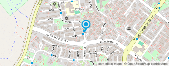 מפת הגעה אל המספרה של פיני