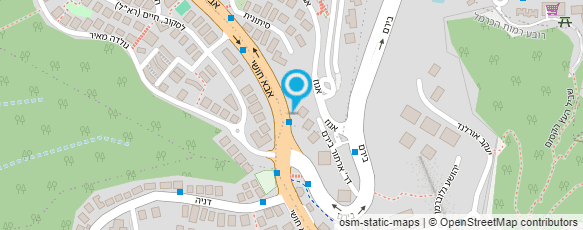 מפת הגעה אל מכון לארכיאולוגיה - ע"ש זינמן