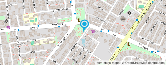 מפת הגעה אל מרכז יופי ואסתטיקה אופיר עיצובים