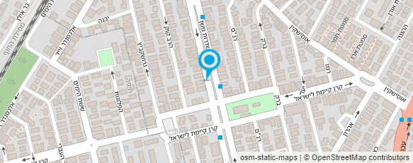 מפת הגעה אל ד"ר זילברמן בוריס