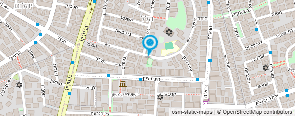 מפת הגעה אל פוטש עוזי