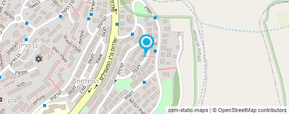 מפת הגעה אל גלזר דב