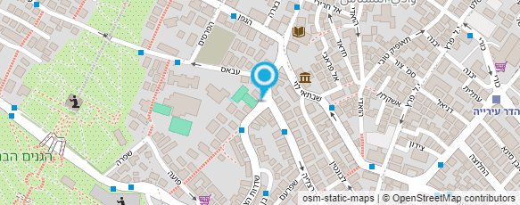 מפת הגעה אל פרידלה התופרת תיקונים אונותיים