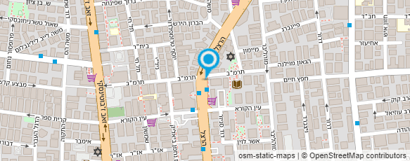 מפת הגעה אל שטיחי ראובן