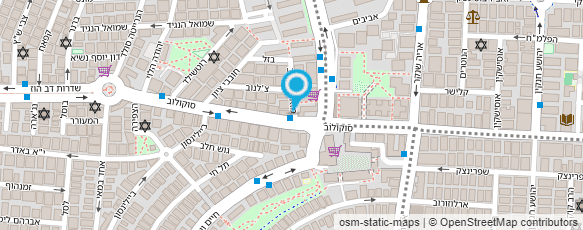 מפת הגעה אל מכון C.T דנט