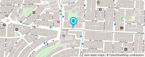 מפת הגעה אל אטליז צמרת