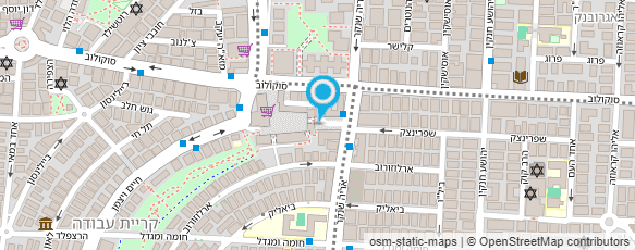 מפת הגעה אל אירנה פדיקור מניקור רפואי