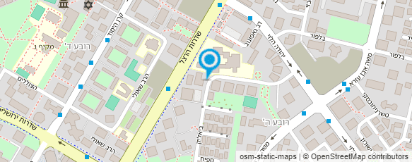 מפת הגעה אל מעון נעמ"ת - ביאליק