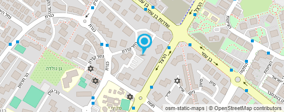 מפת הגעה אל מעון נעמ"ת - בקעת הירח