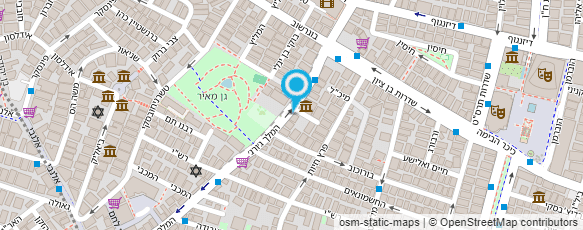 מפת הגעה אל ד"ר משה שלו - שני שלו