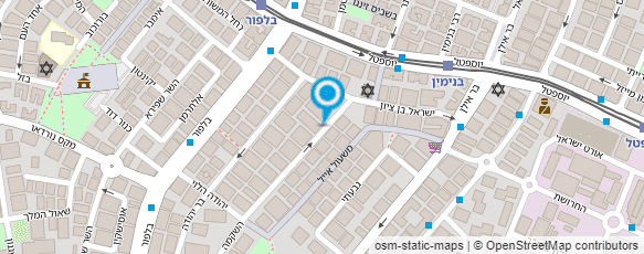 מפת הגעה אל יוסי - שירות למכונות נגרות