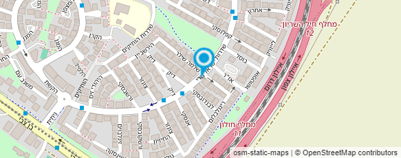 מפת הגעה אל מינימרקט ניסנוב