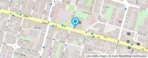 מפת הגעה אל ד"ר גונן עופר מפת הגעה אל ד"ר גונן עופר