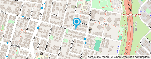 מפת הגעה אל התאחדות ישראלית לכדורת הדשא