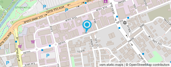 מפת הגעה אל די.טי.פי. מעצבים הצלחה בע"מ