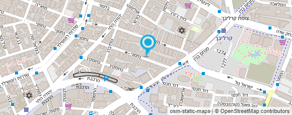 מפת הגעה אל הירש יכין