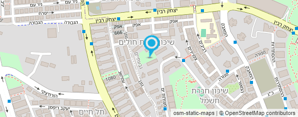 מפת הגעה אל במה כהלכה