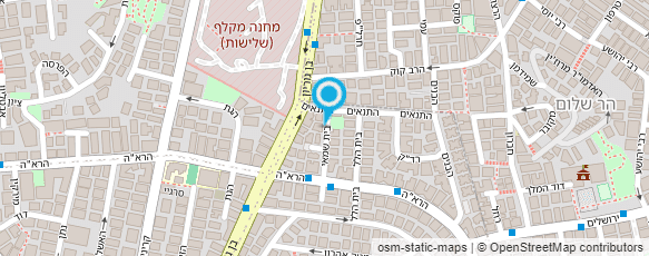 מפת הגעה אל נדיה גים בע"מ