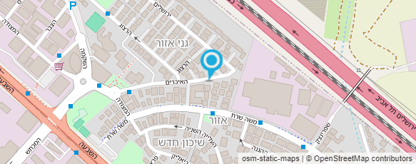 מפת הגעה אל אופק לקשיש ניהול יעוץ והכוונה בע"מ