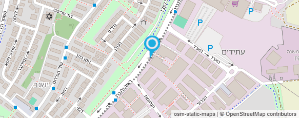 מפת הגעה אל אולפני טי.וי מרקט בע"מ