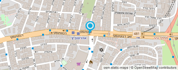 מפת הגעה אל אינדיג חיים משרד עו"ד