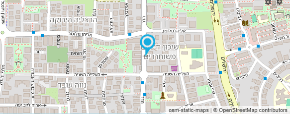 מפת הגעה אל י.ב. מערכות מיגון