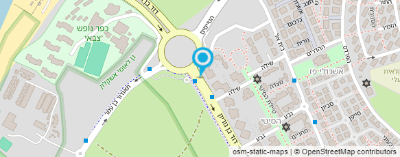 מפת הגעה אל תחנה מרכזית אשקלון-אגד