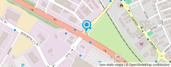 מפת הגעה אל תחנה מרכזית דימונה-אגד