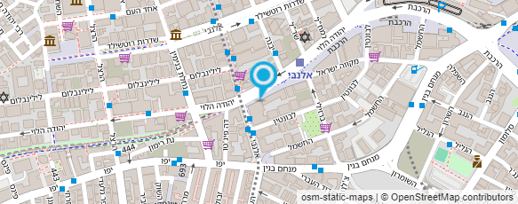 מפת הגעה אל הטאבון ת"א 1998 בע"מ