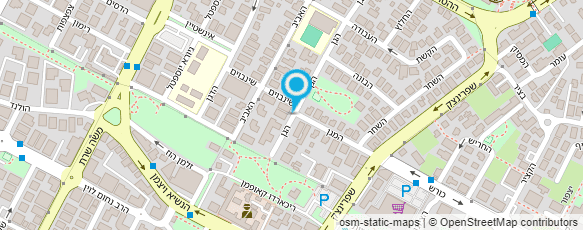 מפת הגעה אל נטע-קבוצת תמיכה לחולי סרטן