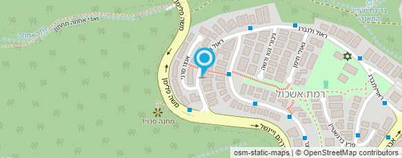 מפת הגעה אל ח.ס.ן חולי סרטן נפגשים