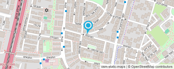 מפת הגעה אל קיוסק חברים