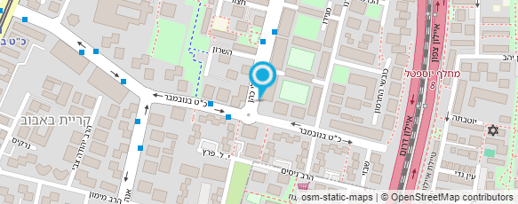 מפת הגעה אל ד"ר אירנה קרופניק