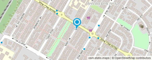 מפת הגעה אל גן ריקי