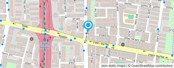 מפת הגעה אל מקור הפלאפל והכל